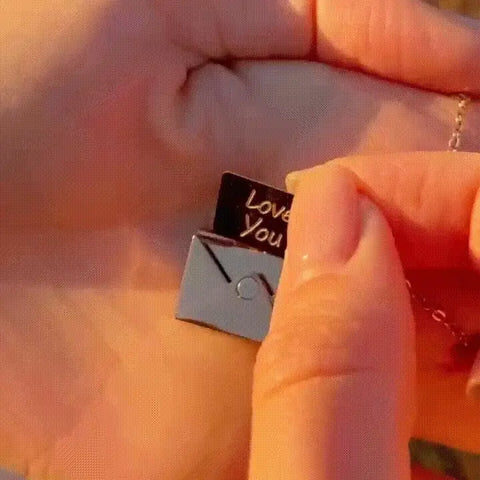 Love Letter Envelope Necklace