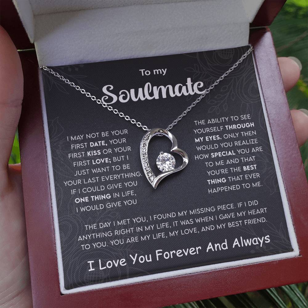 romantic gift for girlfriend or wife necklace