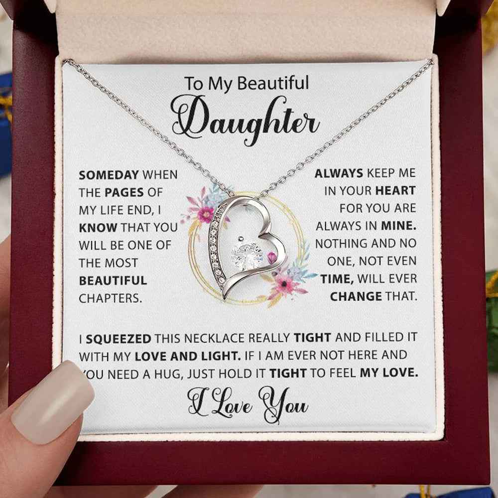 meaningful daughter necklace jewelry gift