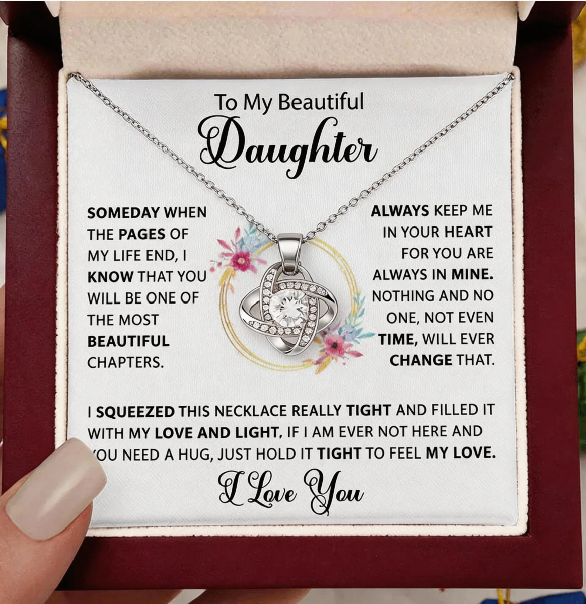 To My Beautiful Daughter - Time will never change my love for you（Eternal Necklace）