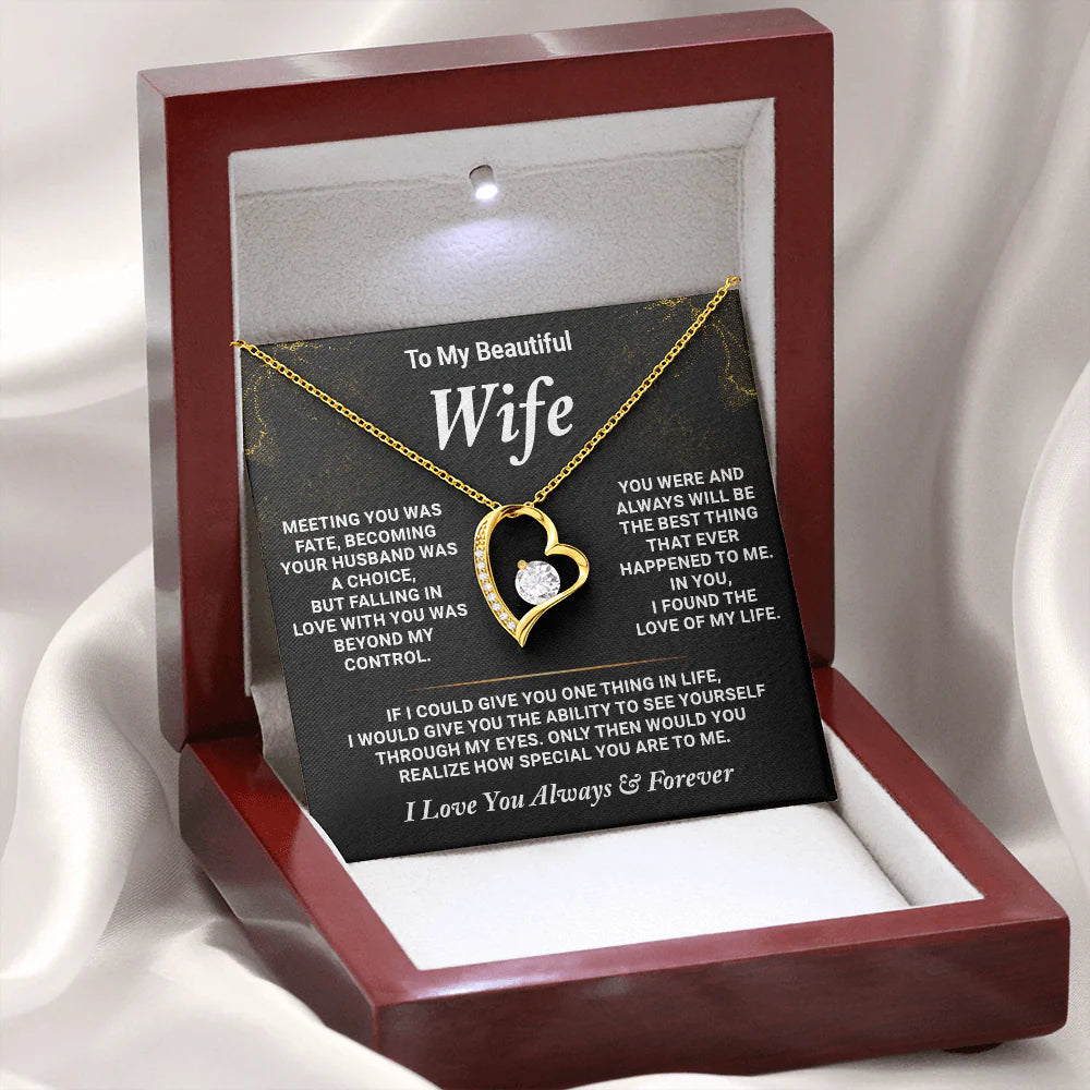 meaningful wife necklace jewelry gift