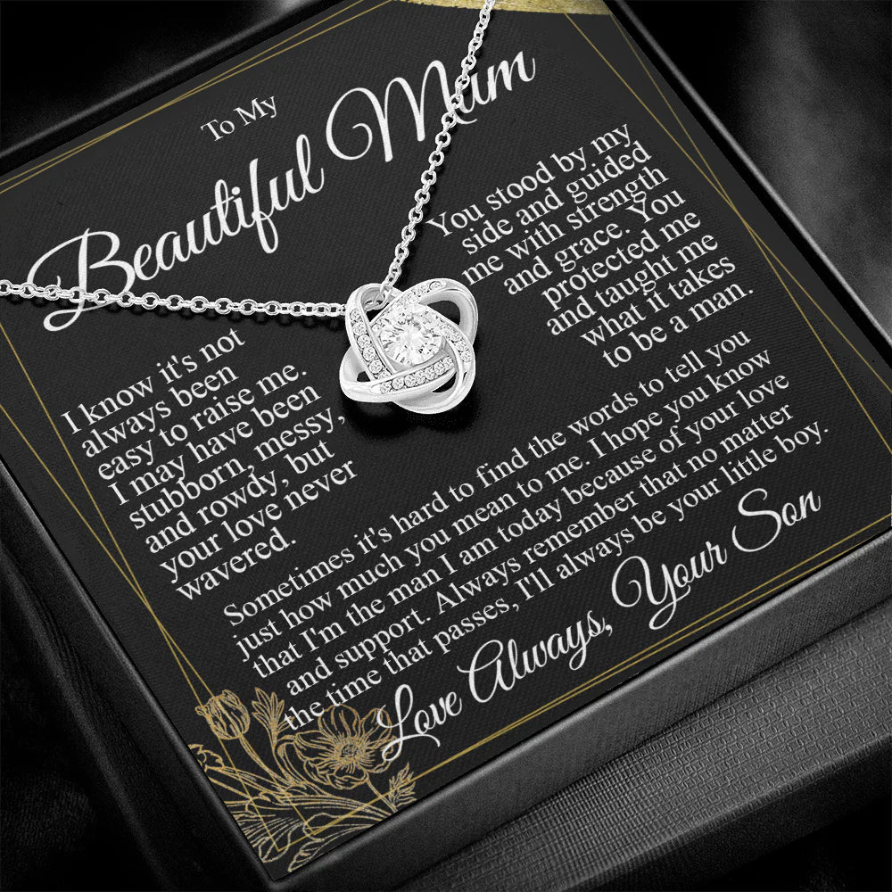 mum necklace gift box from son mothers day birthday christmas