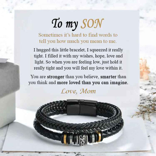 to my son love mom necklace gift